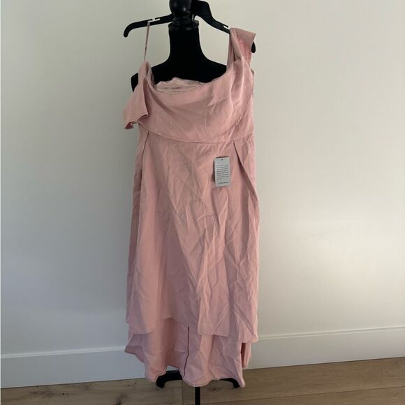 Chi Chi London Bandeau Off The Shoulder Ruffle Midi Dress - Picture 5 of 7